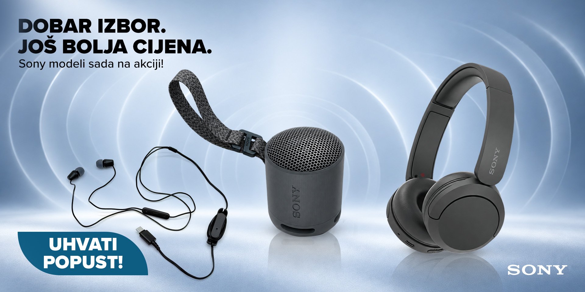 Sony audio oprema - listopad